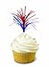 Wilton 2113-712 12-Pack Foil Fun Pix for Food Decoration, Patriotic