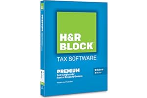 H&R Block Tax Software Premium 2015 Federal & State