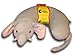 Critter Piller Kid's Travel Buddy and Comfort Pillow, Hypoallergenic, Machine Washable, Grey Elephant