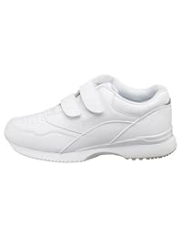 Propet Women's Tour calzado para caminar con tira, Blanco