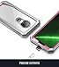 Poetic Moto G7 Rugged Clear Case, Full-Body Hybrid Shockproof Bumper Cover, Built-in-Screen Protector, Guardian Series, DO NOT FIT Moto G7 Power Or Moto G7 Play, Pink/Clear