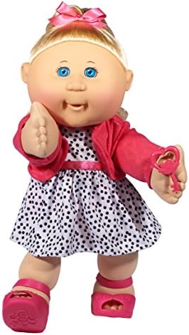blonde blue eyed cabbage patch doll