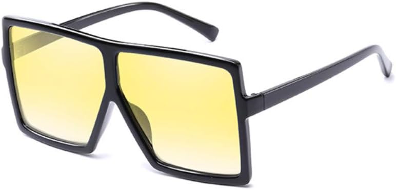 Oversized Square Sunglasses for Women Men Flat Top Shades 2020 Trendy Fashion Sunglasses