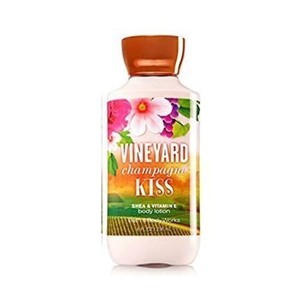 Bath And Body Works Shea And Vitamin E Lotion Vineyard Champagne Kiss 8 Ounce Full Size