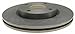 ACDelco Silver 18A2500A (19264966) Non-Coated Front Disc Brake Rotor