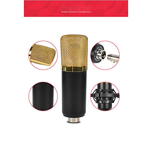 jiumoji BM-700 Professional Capacitive Microphones Kit Anchor Recording Bracket Network K Songs