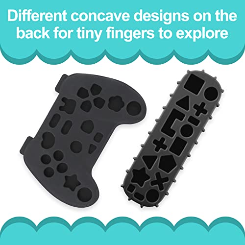 PRONY Silicone Remote Control and Game Controller Teething Toys for