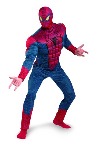Disguise Marvel The Amazing Spider-Man 3D Movie Classic Muscle Adult Costume