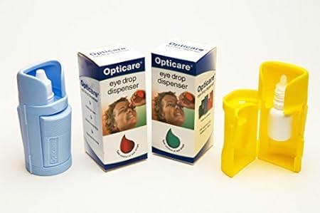 Applicateur De Gouttes Ophtalmiques Couleur Bleu Jaune Orange Amazon Fr Hygiasne Et Soins Du Corps