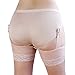 ChickyChaps :: stretch-mesh thigh bands/demi-shorts, that prevent inner thigh chafing. (Nude/Peach, Extra Large)