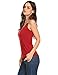 EASTHER Women's Sleeveless Sparkle Shimmer Camisole Racerback Sequined Tank Tops
