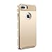 technext020 iPhone 7 Plus Gold Case, Tough Gel Armor Cover Protective Bumper Hybrid Hard Plastic and Soft Silicone Case for Apple iPhone 7 Plus Gold