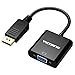 VicTsing 619125679178 DisplayPort (DP) to VGA Adapter Gold-Plated Converter for PC Laptop, Blue