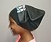Black Girls Swim XL Silicone Swim Cap for Long Hair - Locks, Braids, Weaves and Extensions