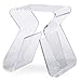 Baxton Studio Carlina Acrylic Stool/End Table, Clear