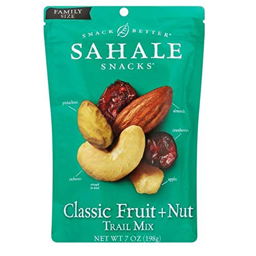 Sahale Snacks Classic Fruit and Nut Trail Mix, 7 Ounces (Pack of 4