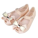 iFANS Girls Sweet Bow Princess Mary Jane Flats Dress Shoes for Toddler/Little Kid