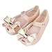 iFANS Girls Sweet Bow Princess Mary Jane Flats Dress Shoes for Toddler/Little Kid