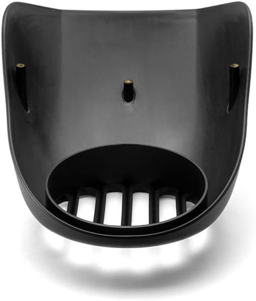 Headlight Cowl Fairing, Matt Black, Petit - Image 4