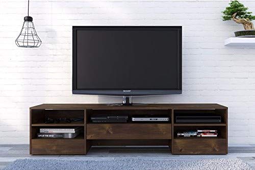 Nexera Rustic , 1 Drawer, To Stand, 72", Truffle