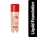 Rimmel Lasting Finish Foundation, Light Ivory, 1 oz., Medium Coverage Liquid Foundation with SPF 20, Long Lasting Smooth & Even Look