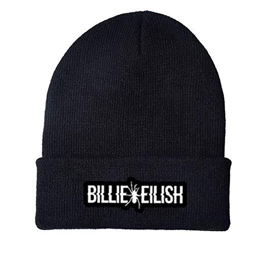 Cuffed Beanie Billie Eilish Black Beanie Bagilaanoe Unisex Billie