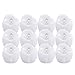Battery Candles with Remote, 12 Packs PChero Battery Operated Candle LED Unscented Flickering Flameless Tea Lights, Last up to 48 hours, Perfect for Birthday Wedding Party Home Decor - [Warm White]