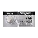 BULOVA Accutron 214,ENERGIZER 387S w/Spacer Ring,Brand New Power Cell,Battery 49