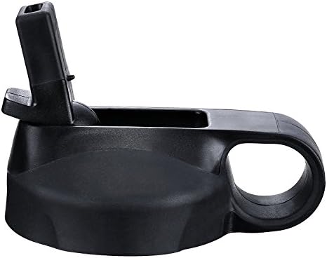 Lid for Hydro Flask wide mouth bottles (Black)