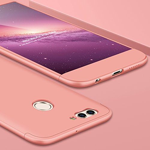 Ocamo for Huawei NOVA 2 Plus Ultra Slim 360 Degree Non-Slip Shockproof Full Protective Case Rose Gold
