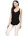 Zeagoo Women Chiffon Sleeveless Blouse Loose Solid Color V-neck Tank Top
