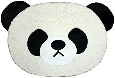 Cute Animal Panda Point Area Room Deco Fluffy Soft Non-Slip Kids Play Rug Mat / 28 x 43 inch - Tokyo Japanese Lifestyle Exclusive Gift (Limited Edition)
