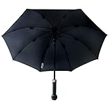 Security SELFDEFENSE Umbrella City-Safe | Defense Umbrella | Walking Stick Umbrella | XXL Umbrella German Wood Handle…