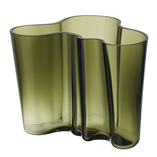 Iittala Alvar Aalto Collection Vase 160 mm Moss Green