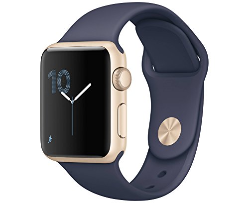 Apple watch series 1 38mm smartwatch (gold aluminum cas…