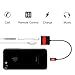 Bambud iPhone 7, 7Plus Adapter, Dual Lightning Charger and Headphone Splitter for iPhone 8, 8 Plus, X, 7, 7Plus，Supports Call, Music, Charge and Sync Data, Compatible with iOS 11, 10.3