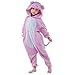 Newcosplay Unisex Children Pink Pig Pyjamas Halloween Costume (8-height 53-55