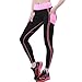 OVESPORT Women's Workout Leggings with Pockets High Waist Active Yoga Pants for Running Sports Fitness Gym