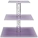 3 Tier Cupcake Stand, Tiered Acrylic Cupcake Stand for Birthday Parties, Cupcake Tier Stand Tower for Display Cakes and Cupcake s on Wedding,Parties,Christmas 36 24