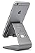 Spinido Aluminum Phone Dock Stand for All iPhones and Smartphones - Space Gray