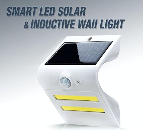 Outdoor Waterproof Motion Sensor Solar Bright Security Lights Wireless for Wall