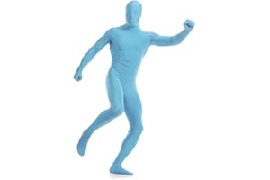 Howriis Full Bodysuit Unisex Spandex Zentai Costume - Stretch Adult Disappearing Man Body Suit for Halloween & Cosplay