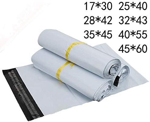 Bag Plastic - Custom Logo 500pcs Lot White Mailing Bags Plastic Mailers Bubbles Bag Poly Courier Envelope Express - Balls Candy Clothes Food Shoes Clear Cover Storage Tula Small