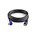 90° Angled 8K/4K HDMI Cable – 3ft – with A.I.S. Shielding, Designed in Germany (Supports All HDMI Devices Like PS5/Xbox/Switch – 8K@60Hz/4K@120Hz, HDCP, High Speed HDMI with Ethernet) – CableDirect