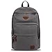 Ibagbar Vintage Canvas Backpack Rucksack Laptop Bag Computer Bag Daypack Travel Bag College Bag Book Bag School Bag Gym Bag Sports Bag Hiking Bag Camping Bag Weekend Bag (Gray 01)