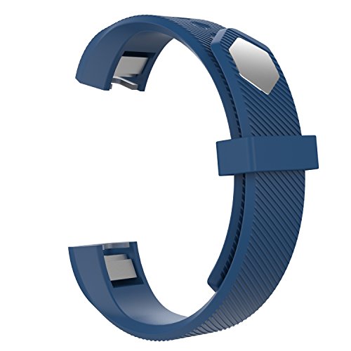 Fitbit Alta Bands, MoKo Classic Replacement Soft Wristband with Metal Clasp For Fitbit Alta / Fitbit Alta HR Smart Fitness Tracker, Fits 5.31