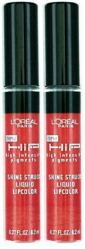 HipHigh Intensity Pigments Shine Struck Liquid Lipcolor #460 PRECARIOUS (PACK OF 2)