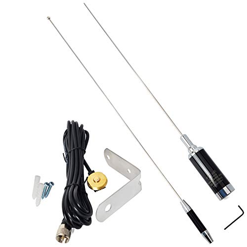 HYS Amateur Antennas DualBand NMO 37.9 Inch Antenna VHF 136174/UHF