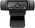Logitech HD Pro Webcam C920, Widescreen Video Calling และการบันทึกกล้อง 1080p, สก์ท็อปแล็ปท็อปหรือเว็บแคม