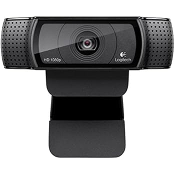 Logitech HD Pro Webcam C920, Widescreen Video Calling and Recording, 1080p Camera, Desktop or Laptop Webcam